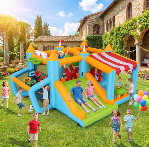 Castello gonfiabile xxl con - castello,